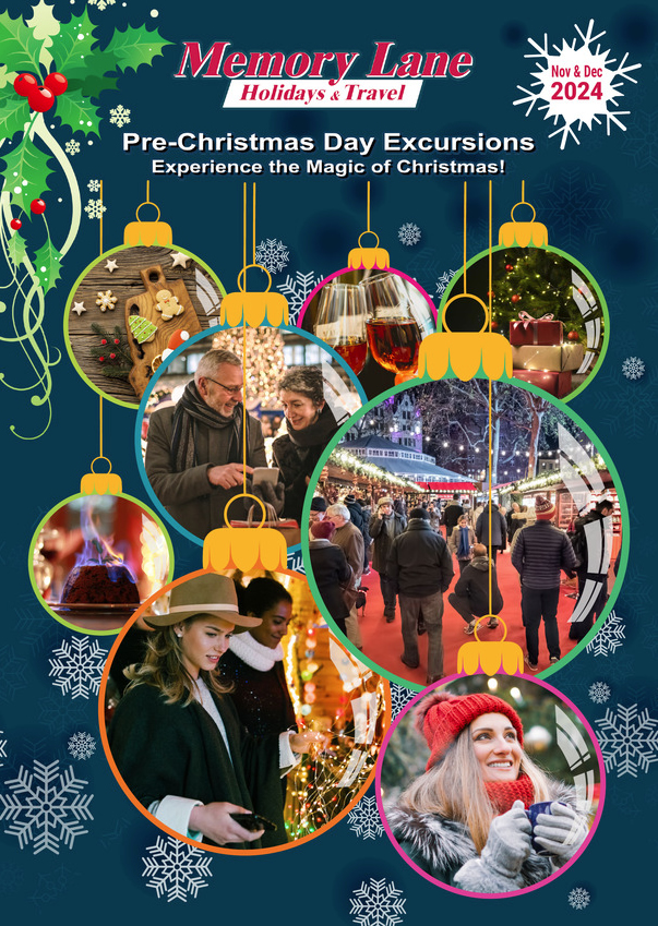 2024 Pre-Christmas Day Excursions Brochure